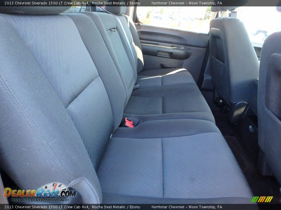 2013 Chevrolet Silverado 1500 LT Crew Cab 4x4 Mocha Steel Metallic / Ebony Photo #18