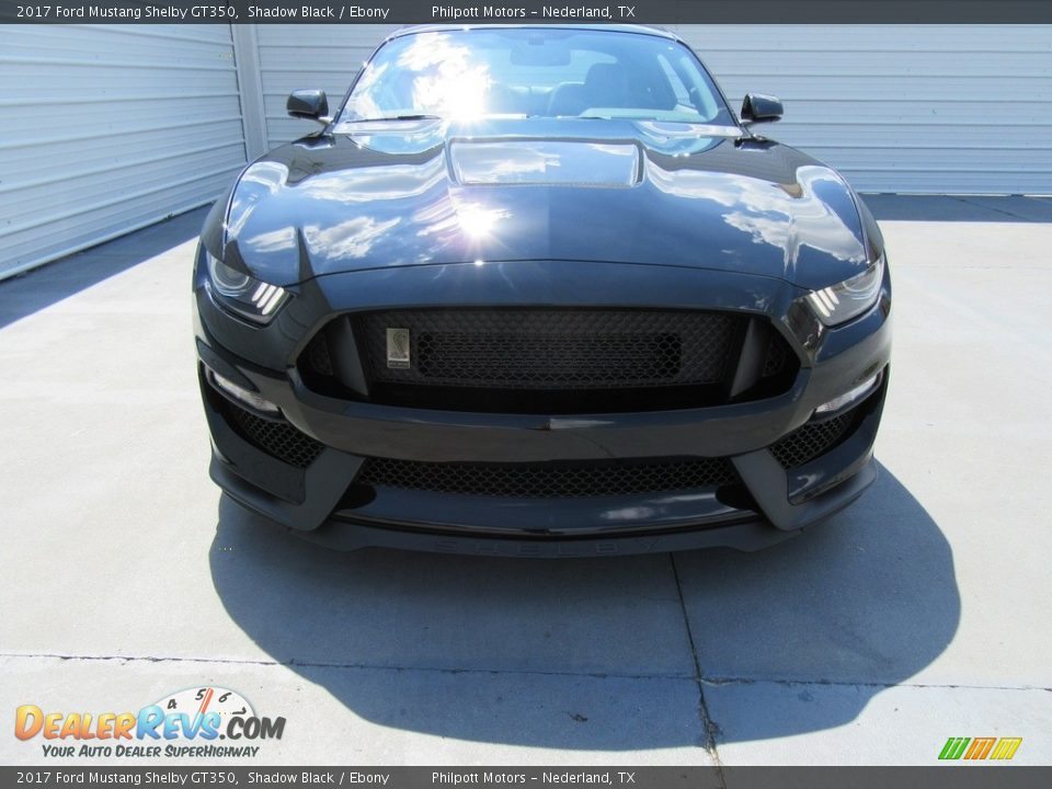 2017 Ford Mustang Shelby GT350 Shadow Black / Ebony Photo #8