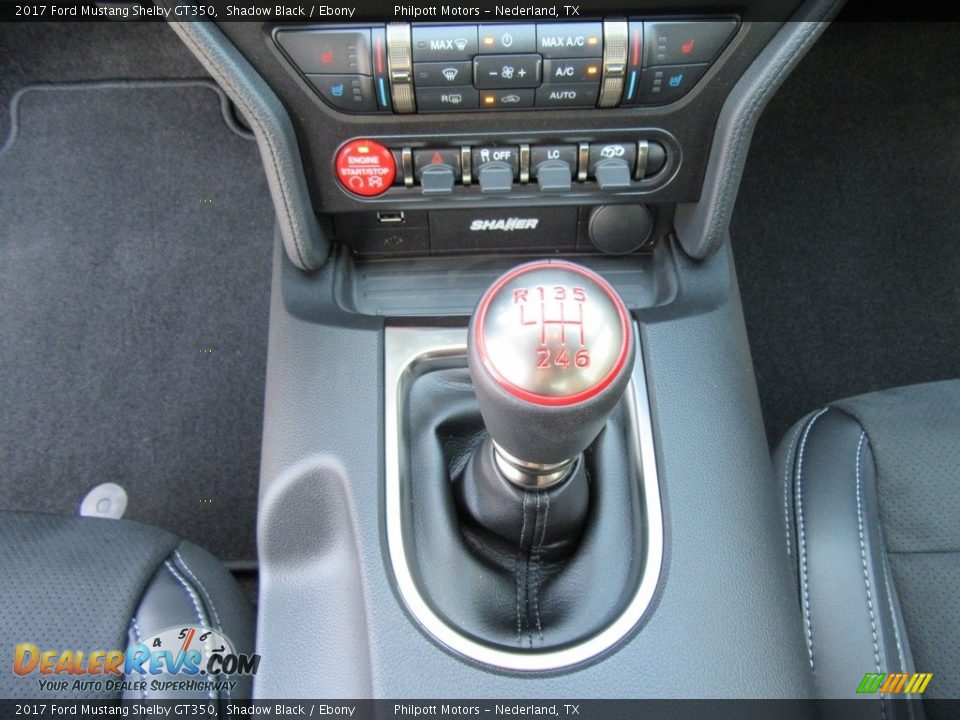 2017 Ford Mustang Shelby GT350 Shifter Photo #30