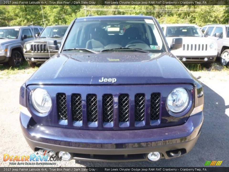 2017 Jeep Patriot Latitude 4x4 True Blue Pearl / Dark Slate Gray Photo #12