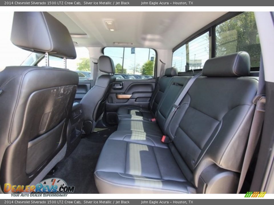 2014 Chevrolet Silverado 1500 LTZ Crew Cab Silver Ice Metallic / Jet Black Photo #20
