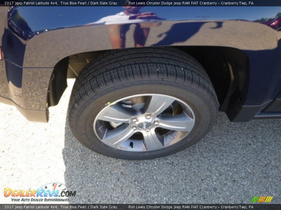 2017 Jeep Patriot Latitude 4x4 True Blue Pearl / Dark Slate Gray Photo #2