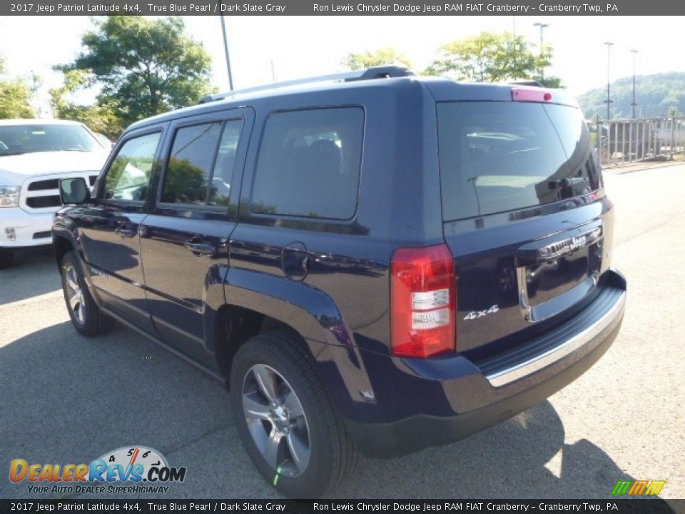 2017 Jeep Patriot Latitude 4x4 True Blue Pearl / Dark Slate Gray Photo #5