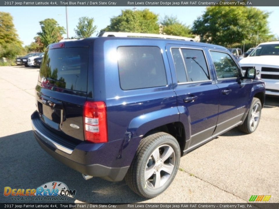 2017 Jeep Patriot Latitude 4x4 True Blue Pearl / Dark Slate Gray Photo #7