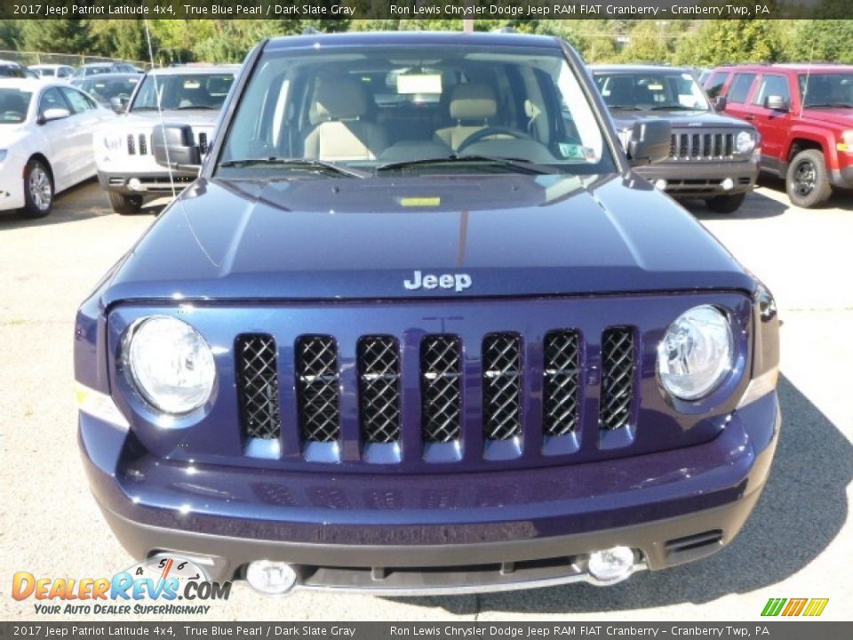 2017 Jeep Patriot Latitude 4x4 True Blue Pearl / Dark Slate Gray Photo #13