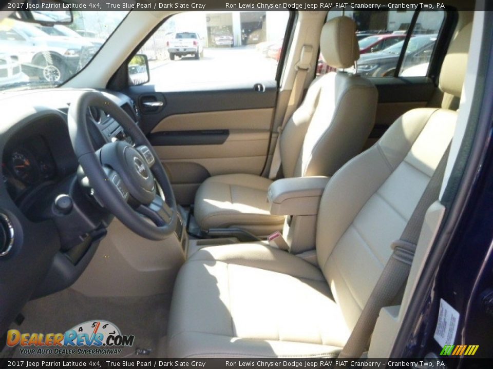 2017 Jeep Patriot Latitude 4x4 True Blue Pearl / Dark Slate Gray Photo #14