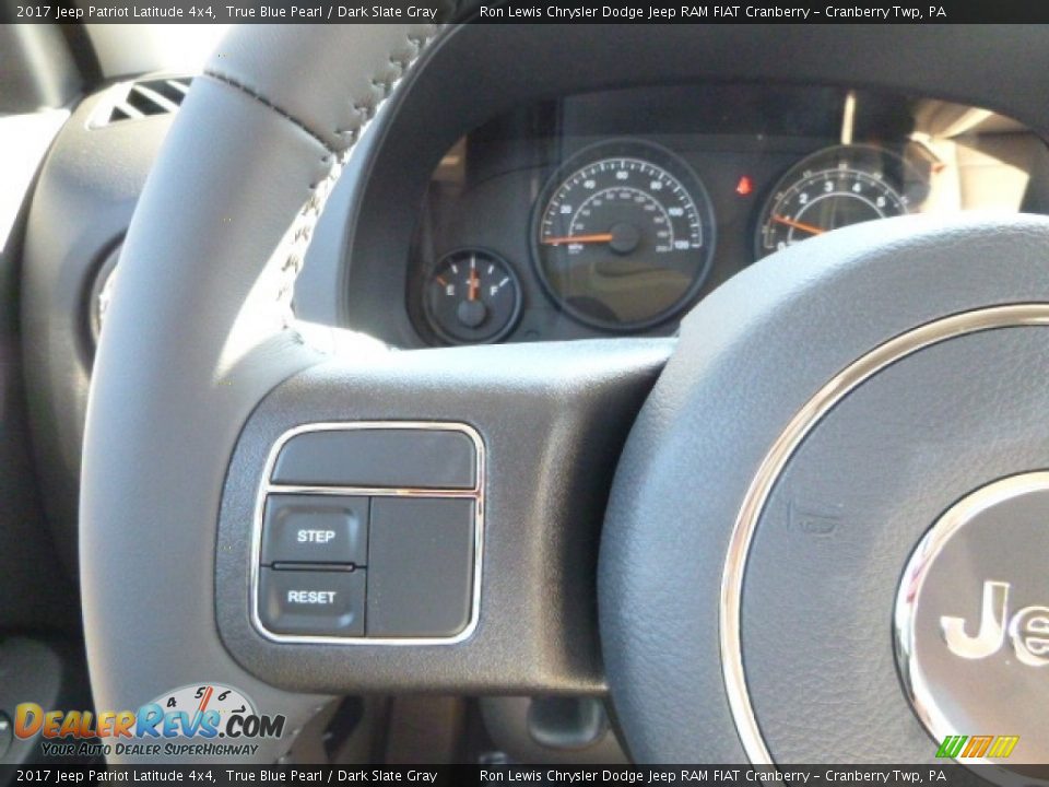 2017 Jeep Patriot Latitude 4x4 True Blue Pearl / Dark Slate Gray Photo #20