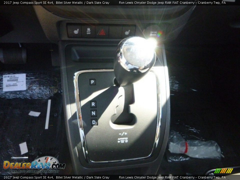 2017 Jeep Compass Sport SE 4x4 Billet Silver Metallic / Dark Slate Gray Photo #16