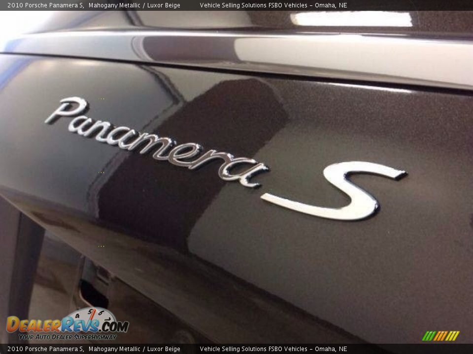 2010 Porsche Panamera S Mahogany Metallic / Luxor Beige Photo #7