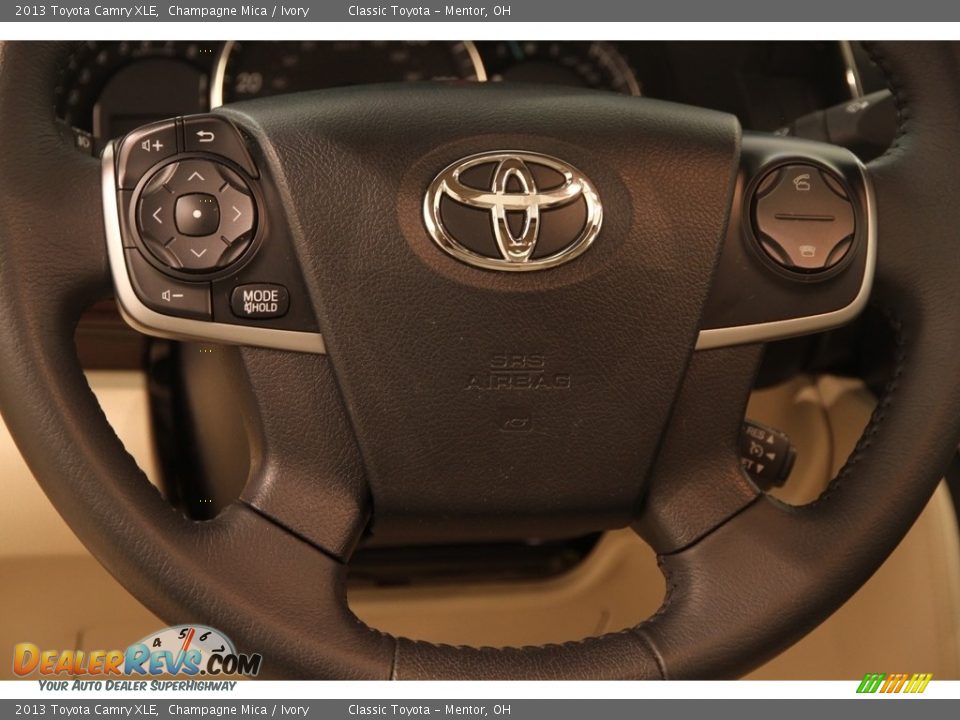 2013 Toyota Camry XLE Champagne Mica / Ivory Photo #4