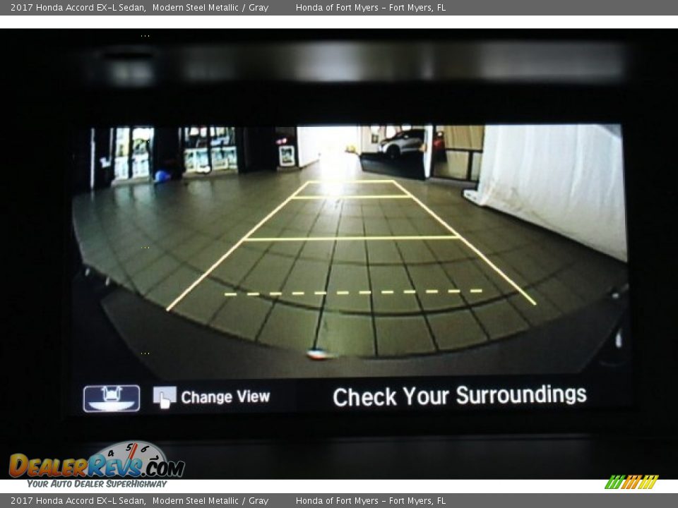 2017 Honda Accord EX-L Sedan Modern Steel Metallic / Gray Photo #19