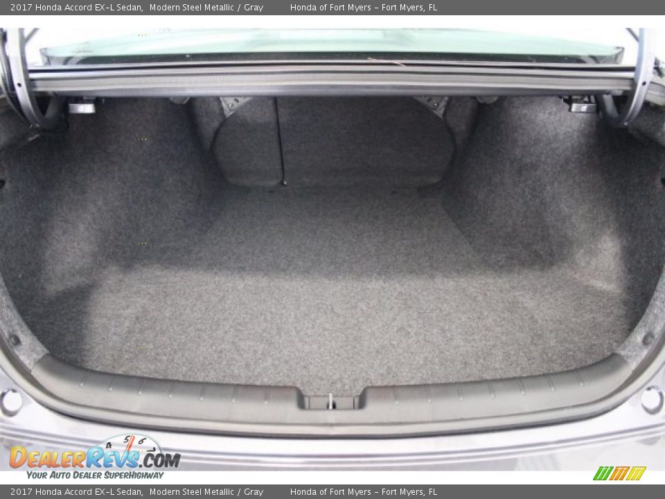 2017 Honda Accord EX-L Sedan Modern Steel Metallic / Gray Photo #30