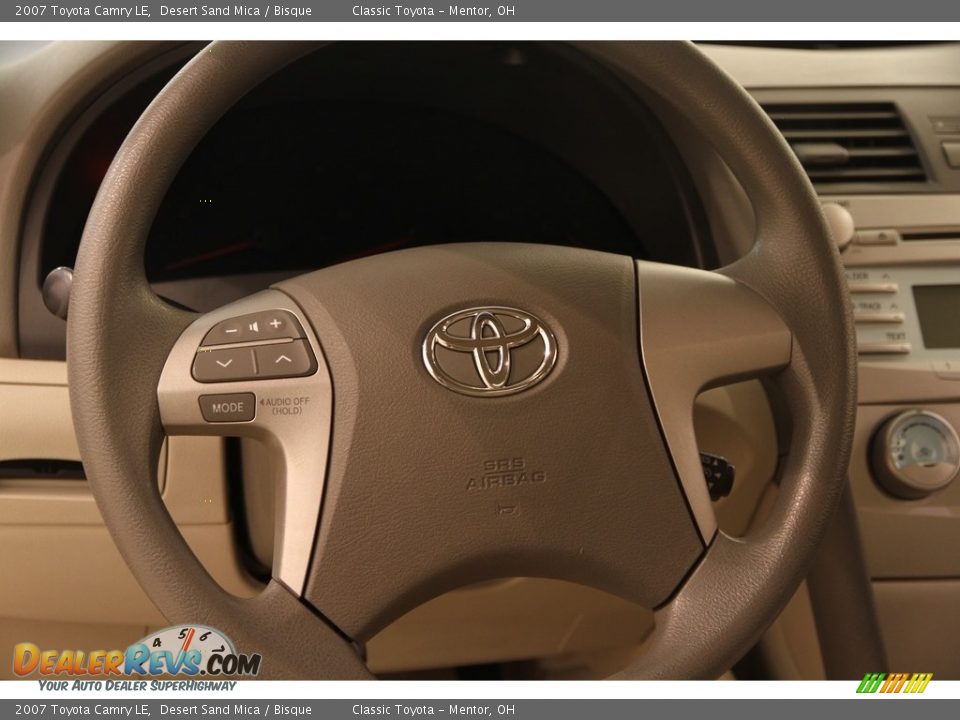 2007 Toyota Camry LE Desert Sand Mica / Bisque Photo #6