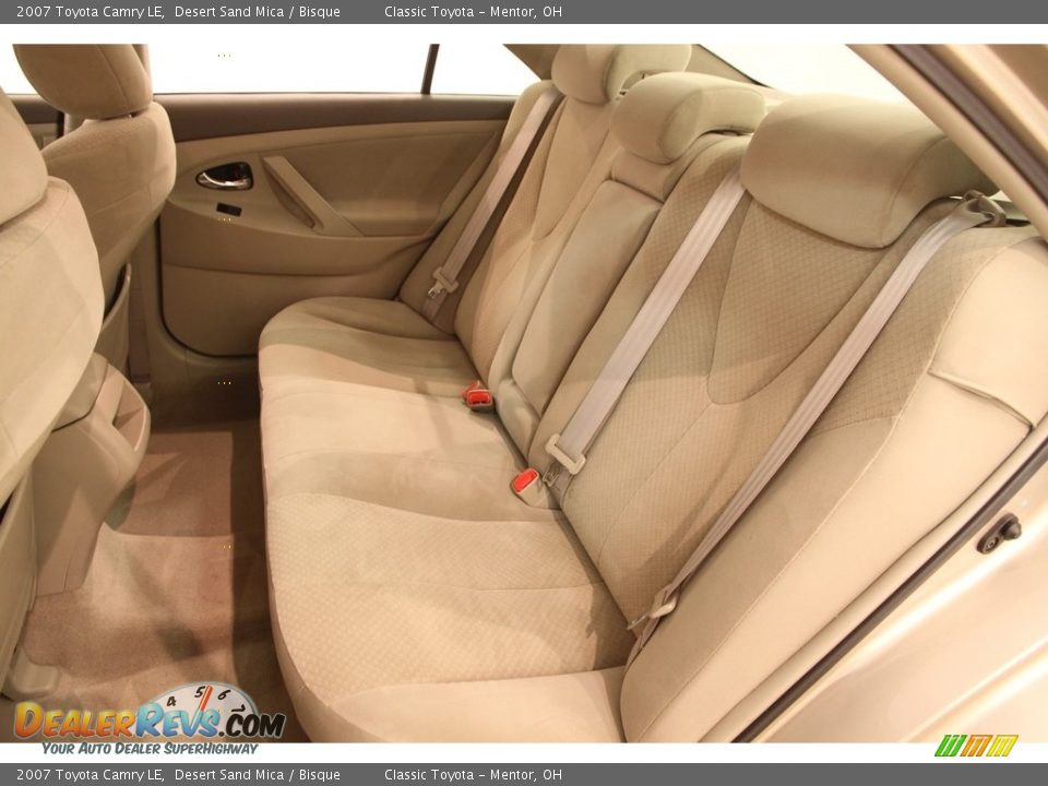 2007 Toyota Camry LE Desert Sand Mica / Bisque Photo #14