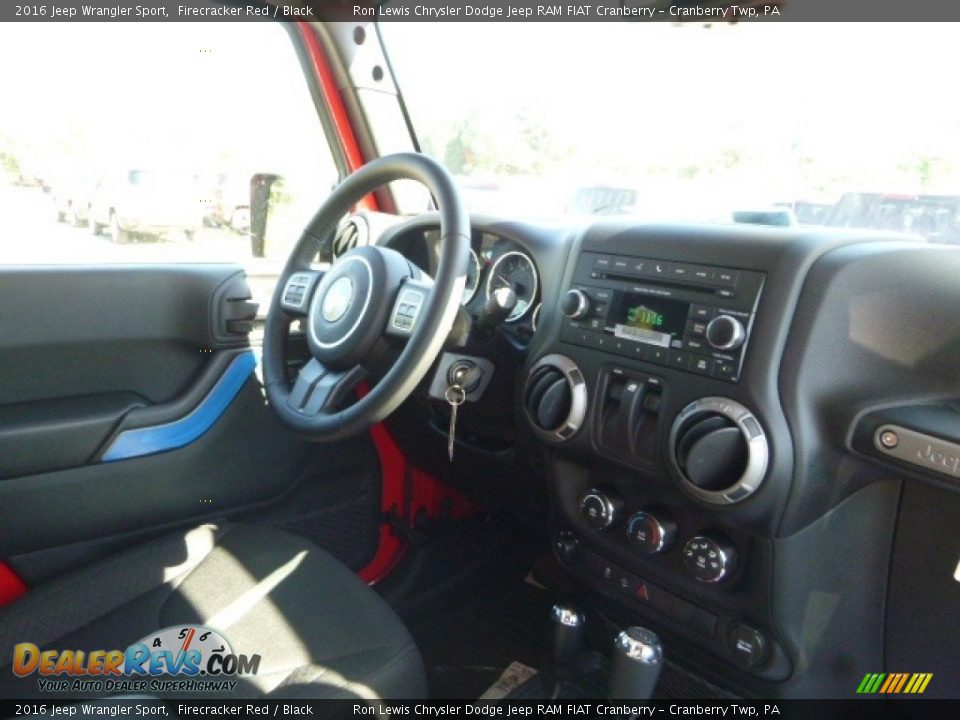 2016 Jeep Wrangler Sport Firecracker Red / Black Photo #10