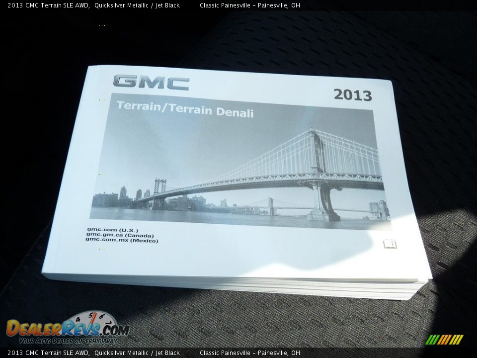 2013 GMC Terrain SLE AWD Quicksilver Metallic / Jet Black Photo #15