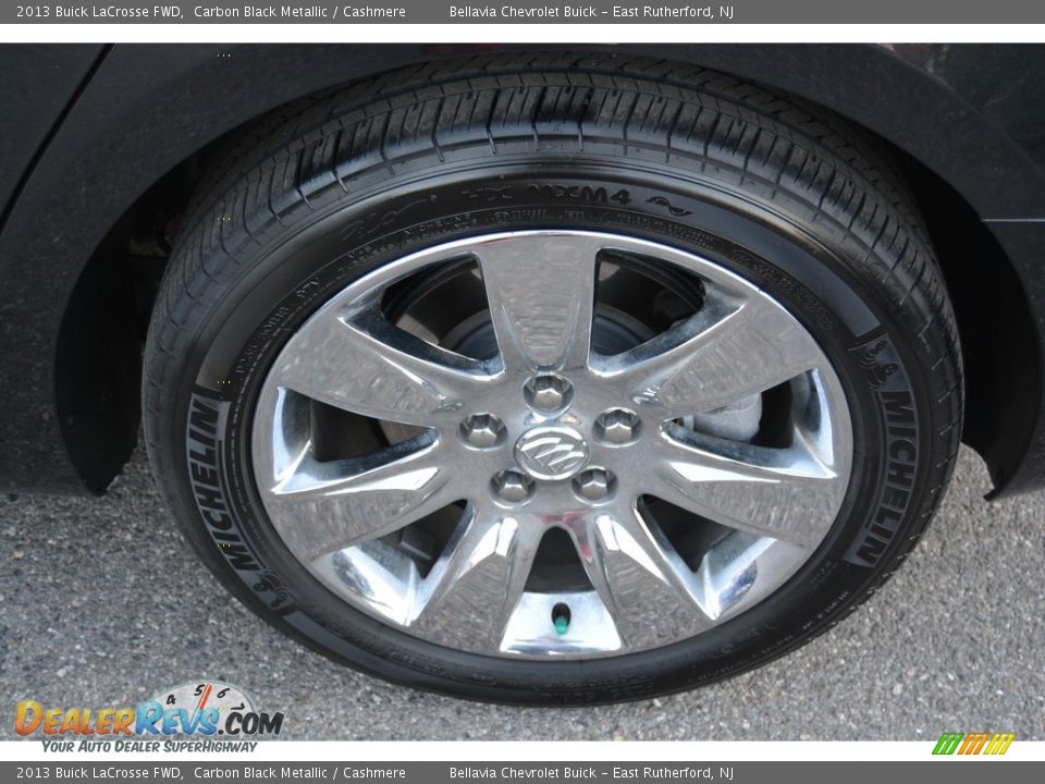 2013 Buick LaCrosse FWD Carbon Black Metallic / Cashmere Photo #24