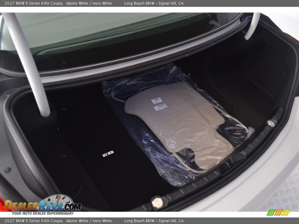 2017 BMW 6 Series 640i Coupe Trunk Photo #10