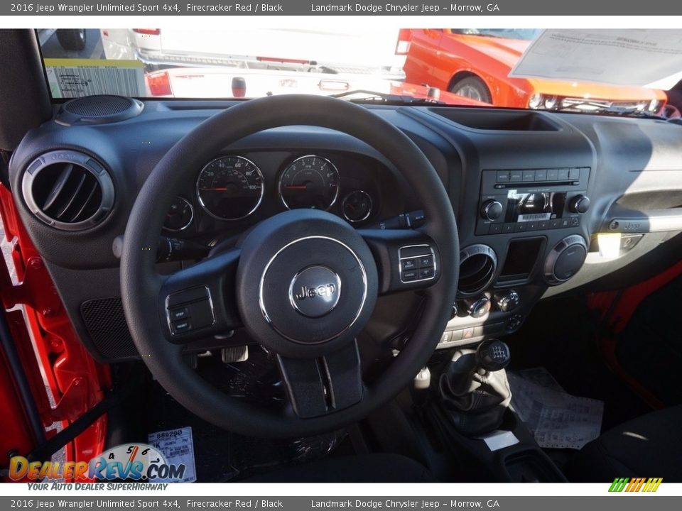 2016 Jeep Wrangler Unlimited Sport 4x4 Firecracker Red / Black Photo #9
