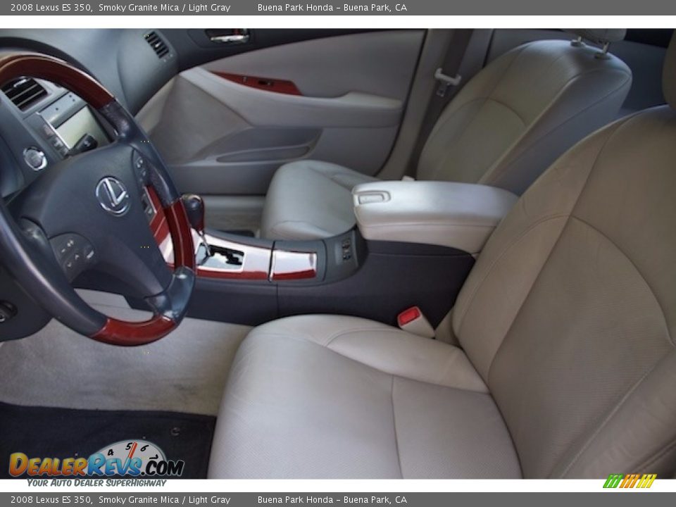 2008 Lexus ES 350 Smoky Granite Mica / Light Gray Photo #3