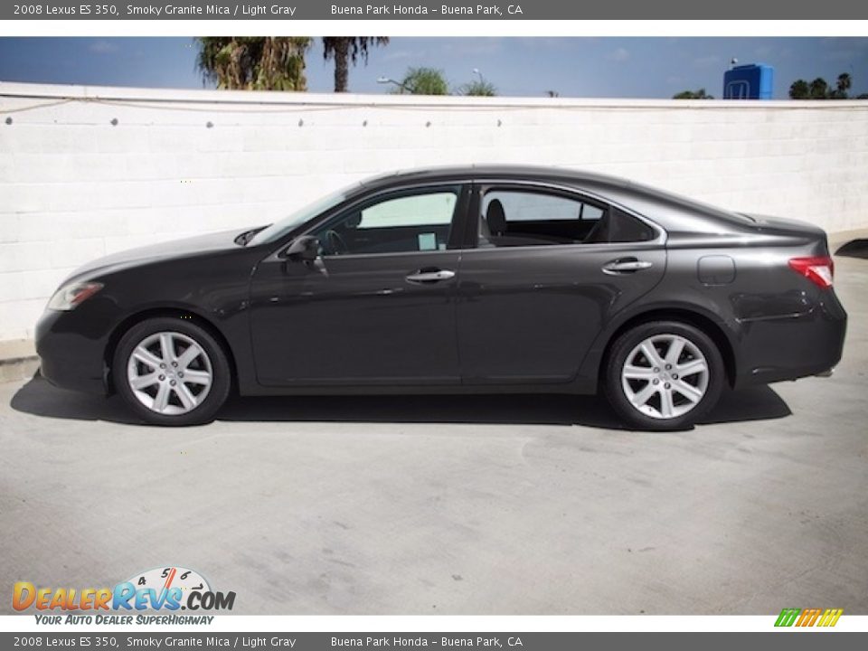 2008 Lexus ES 350 Smoky Granite Mica / Light Gray Photo #10