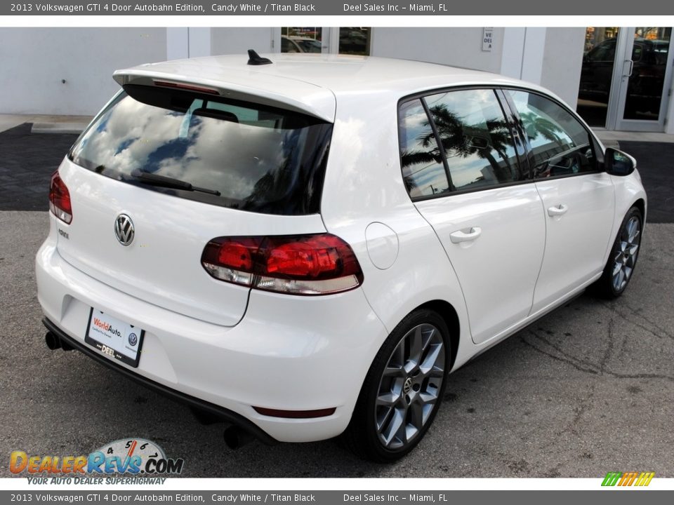 2013 Volkswagen GTI 4 Door Autobahn Edition Candy White / Titan Black Photo #8