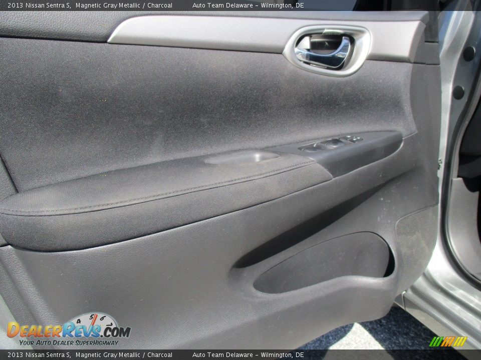 2013 Nissan Sentra S Magnetic Gray Metallic / Charcoal Photo #14