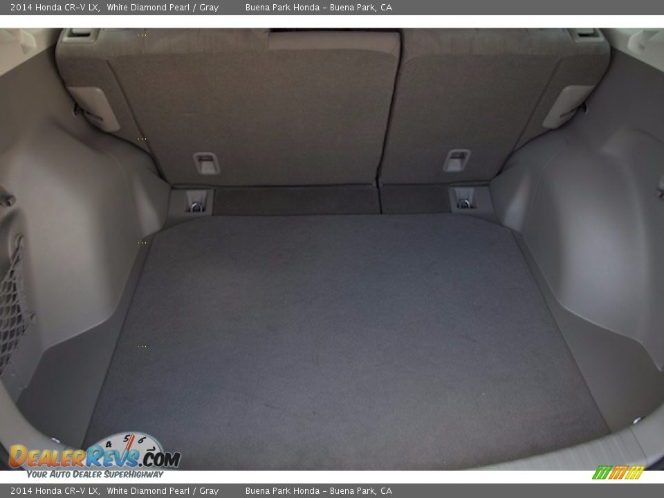 2014 Honda CR-V LX White Diamond Pearl / Gray Photo #14