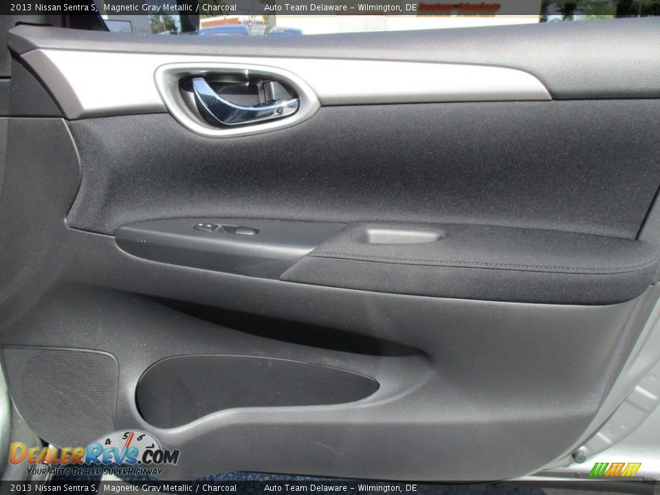 2013 Nissan Sentra S Magnetic Gray Metallic / Charcoal Photo #15