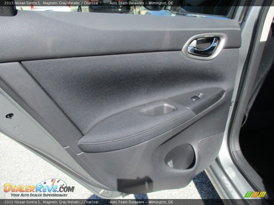 2013 Nissan Sentra S Magnetic Gray Metallic / Charcoal Photo #16