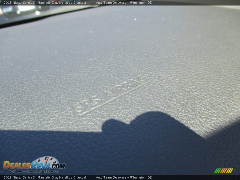 2013 Nissan Sentra S Magnetic Gray Metallic / Charcoal Photo #29