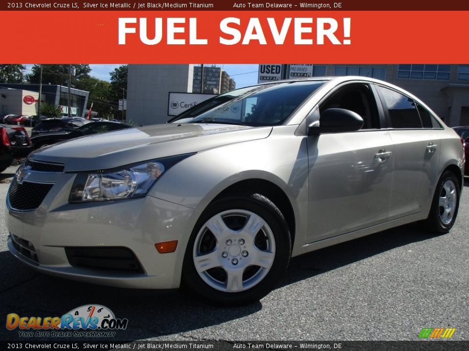 2013 Chevrolet Cruze LS Silver Ice Metallic / Jet Black/Medium Titanium Photo #1