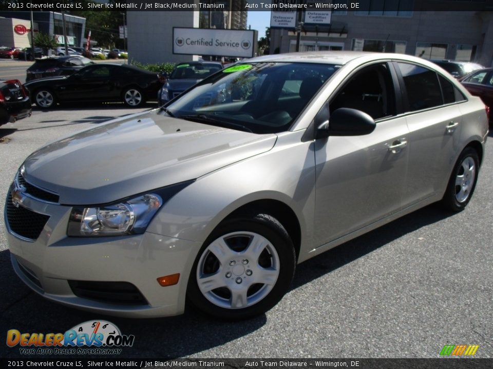 2013 Chevrolet Cruze LS Silver Ice Metallic / Jet Black/Medium Titanium Photo #2