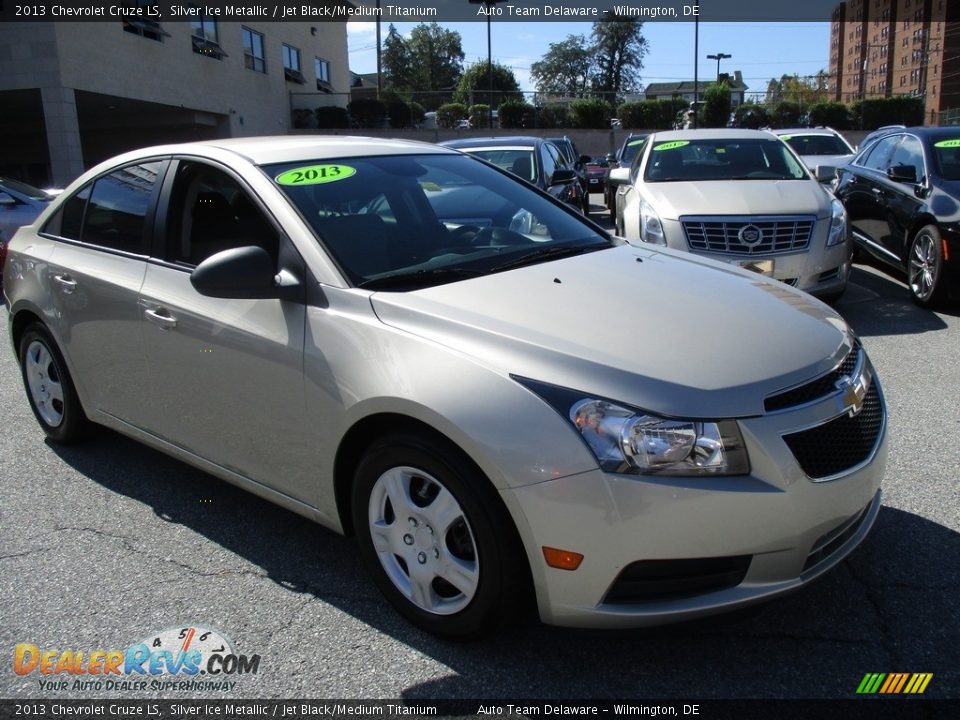 2013 Chevrolet Cruze LS Silver Ice Metallic / Jet Black/Medium Titanium Photo #8