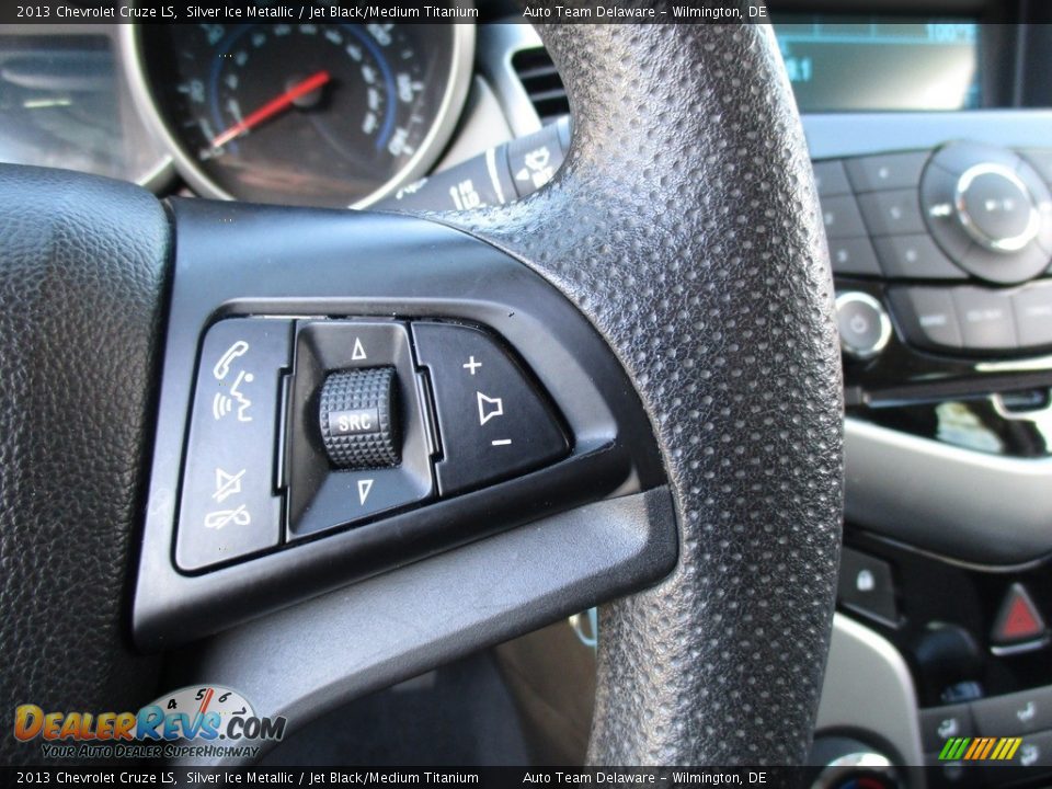 2013 Chevrolet Cruze LS Silver Ice Metallic / Jet Black/Medium Titanium Photo #31