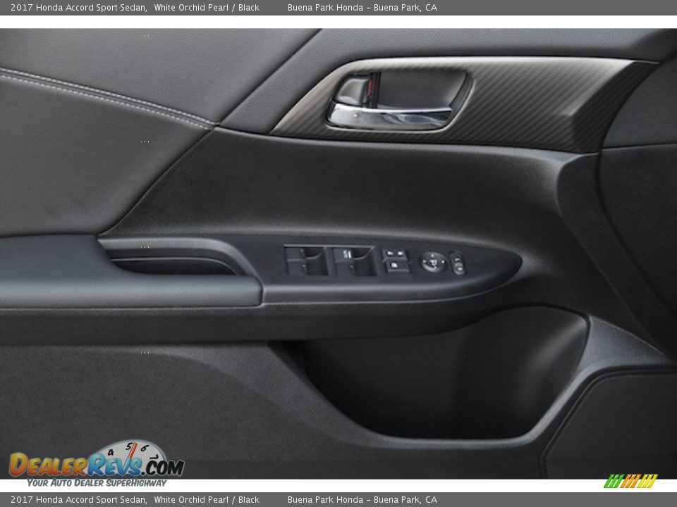 2017 Honda Accord Sport Sedan White Orchid Pearl / Black Photo #7