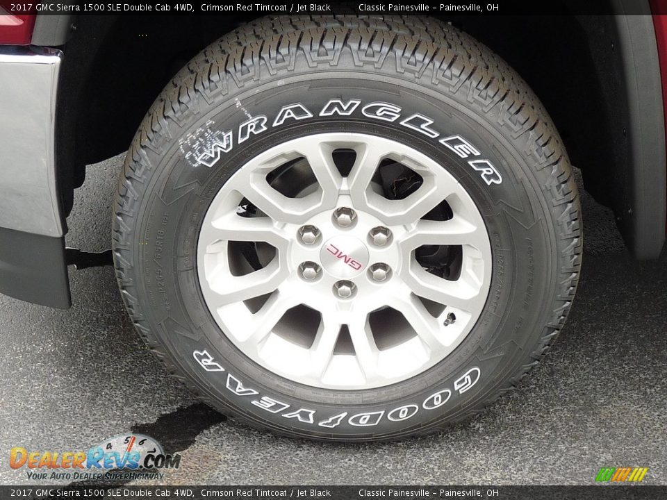 2017 GMC Sierra 1500 SLE Double Cab 4WD Wheel Photo #5