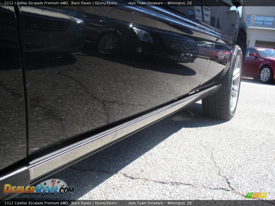 2012 Cadillac Escalade Premium AWD Black Raven / Ebony/Ebony Photo #30