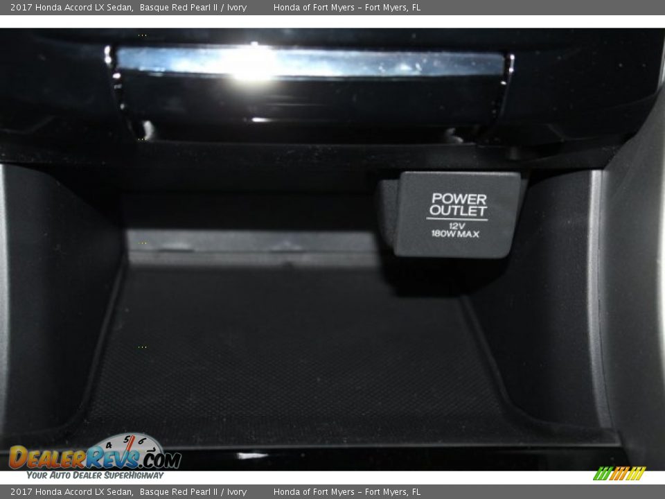 2017 Honda Accord LX Sedan Basque Red Pearl II / Ivory Photo #20