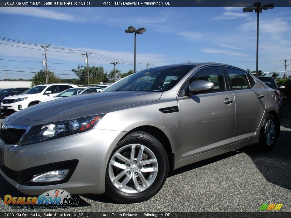 2013 Kia Optima LX Satin Metal Metallic / Beige Photo #2