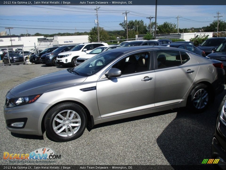 2013 Kia Optima LX Satin Metal Metallic / Beige Photo #3