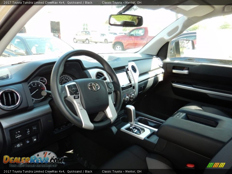 2017 Toyota Tundra Limited CrewMax 4x4 Quicksand / Black Photo #3