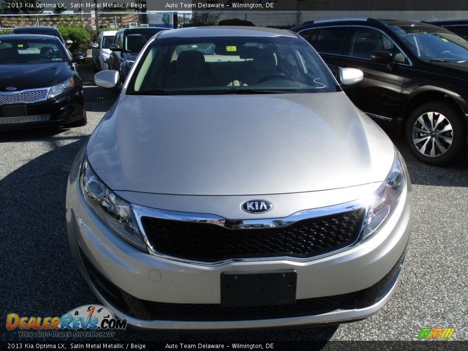2013 Kia Optima LX Satin Metal Metallic / Beige Photo #8