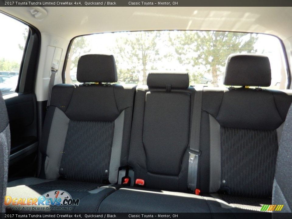 2017 Toyota Tundra Limited CrewMax 4x4 Quicksand / Black Photo #5