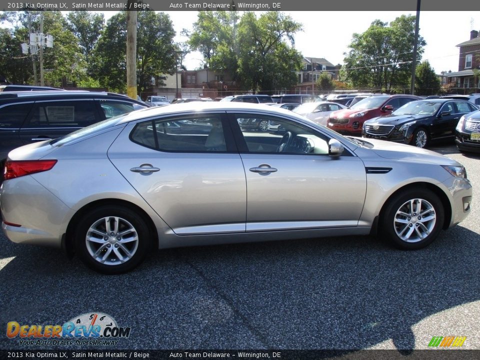 2013 Kia Optima LX Satin Metal Metallic / Beige Photo #9
