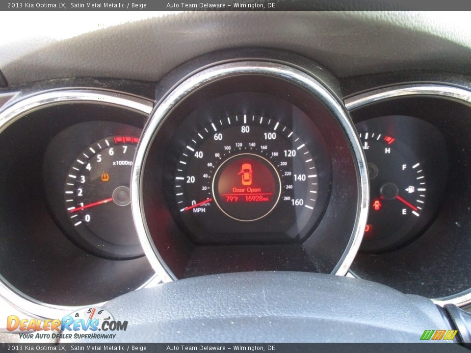 2013 Kia Optima LX Satin Metal Metallic / Beige Photo #13