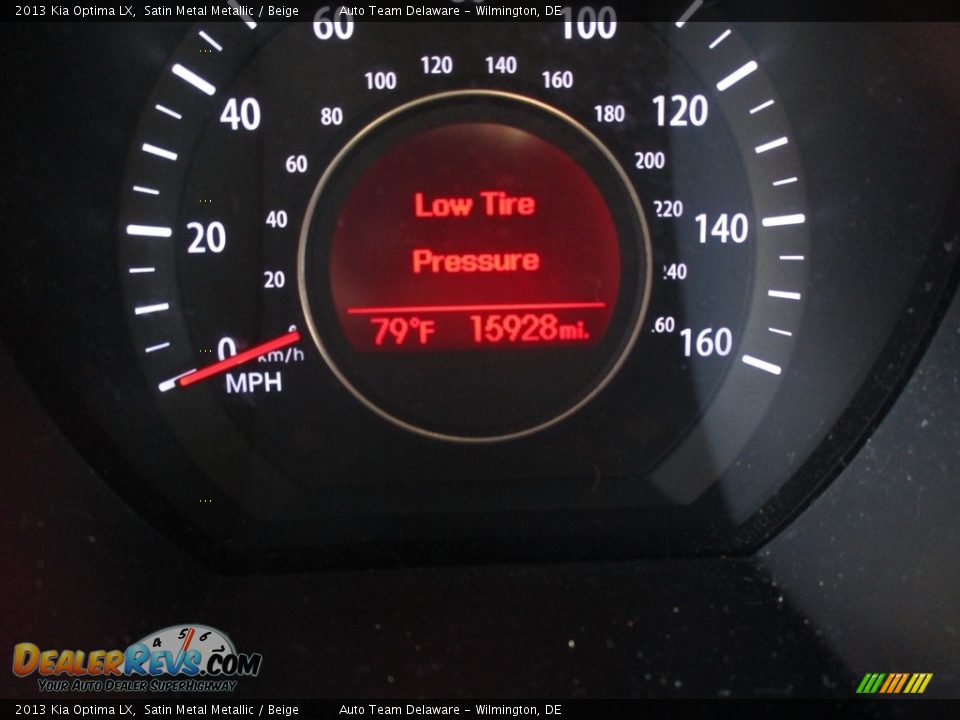 2013 Kia Optima LX Satin Metal Metallic / Beige Photo #14