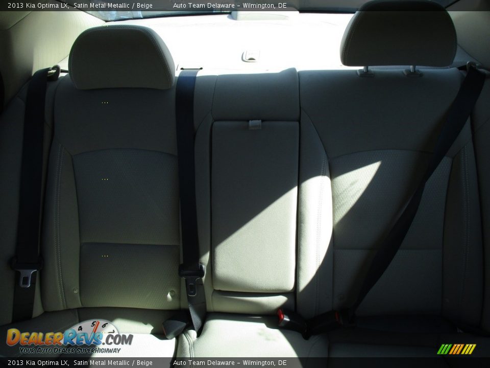 2013 Kia Optima LX Satin Metal Metallic / Beige Photo #19