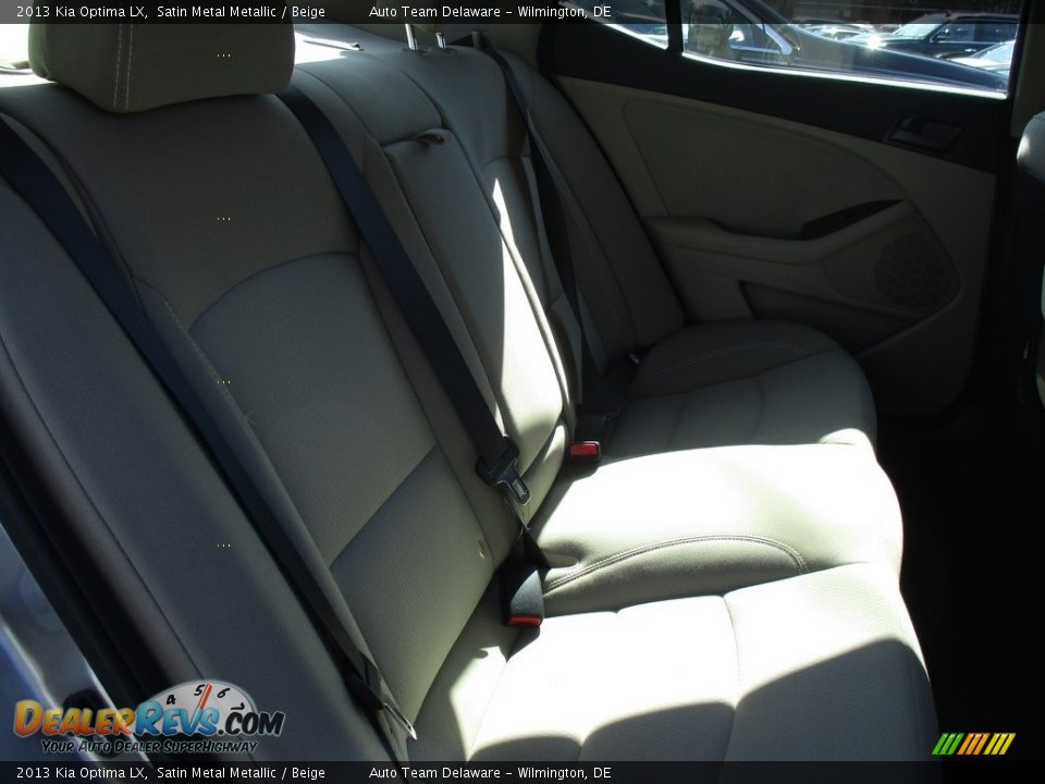 2013 Kia Optima LX Satin Metal Metallic / Beige Photo #20