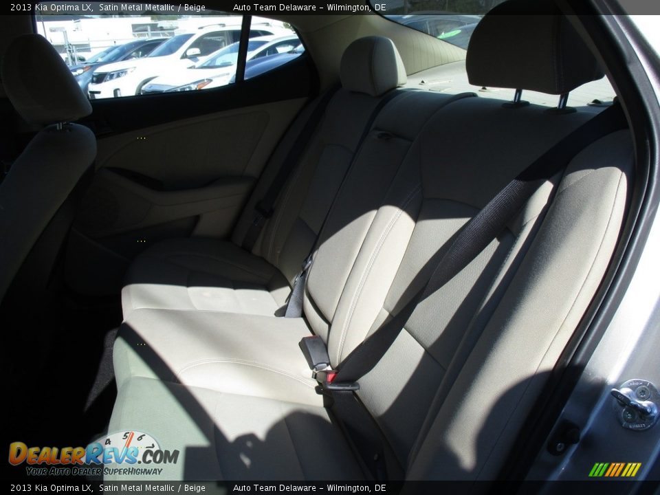2013 Kia Optima LX Satin Metal Metallic / Beige Photo #21